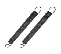 Paquete de 2 resortes de extensión de metal para cortacésped parte 732-05108A, resorte de tensión de 215 mm Xs 20 mm compatible con Craftsman 247202420 247204430 24727, para fácil