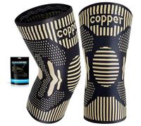 Paquete de 2 rodilleras de cobre para mujeres/hombres, rodilleras de compresión, las mejores rodilleras para artritis, desgarro de menisco, dolor de articulaciones de rodilla, M orrer, deportes