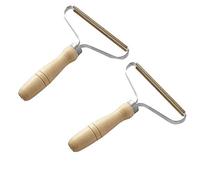 Paquete de 2 rodillos reutilizables removedor portátil de ropa manual limpieza de pelusa afeitadora restaura su ropa y telas productos de lana peinar ante pelusa mantas eliminación de pelusas