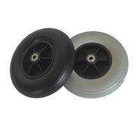 Paquete De 2 Ruedas Giratorias para Silla De Ruedas, Neumático Sólido De PU, Resistente, Antidesgaste, para Reemplazo De Rueda De Silla De Ruedas Eléctrica, 200 X 50 Mm