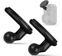 Paquete de 2 soportes adhesivos de perfil bajo mejorados para Garmin Dash Cam Mini 2, Mini 3, 45, 46, 47, 55, 56, 57, 65W, 66W, 67W, X110, X210, X310, Tandem, Speak, Speak Plus