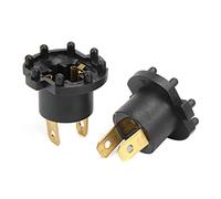 Paquete de 2 soportes de bombillas para luces traseras de repuesto compatibles con ER6-F 2002-2020