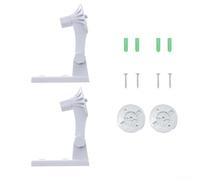 Paquete de 2 soportes de cámara de montaje en pared para Tapo C200 C210 C220 TC70 Kasa, soporte giratorio de 180 grados, soporte de cámara de seguridad de techo, base de vigilancia ajustable,