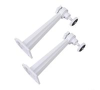 Paquete de 2 soportes de cámara de seguridad para Arlo Pro 2 3 CCTV aleación de aluminio resistente, instalación sin esfuerzo para aplicaciones