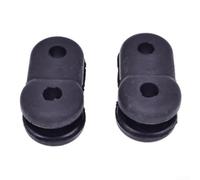 Paquete de 2 soportes de goma para luz trasera compatibles con Honda ATC Series Reemplazo eficiente