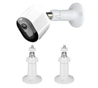 Paquete de 2 soportes de pared para cámara Arlo Pro/Pro2/Pro3/Pro4/Ultra/Ultra2/Essential, soporte ajustable para Arlo Essential 2K interior/exterior (2ª generación) (cámara no incluida)