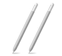 Paquete de 2 soportes de silicona para lápices, protección de cuerpo completo, superficies antideslizantes para lápices capacitivos, soporte antideslizante para funda de repuesto para estuche de