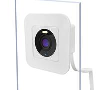 Paquete de 2 soportes de ventana para cámara Wyze Cam OG, soporte autoadhesivo para cámara que se fija a una pared de vidrio de un solo panel, monitoreo al aire libre a través de la ventana interior