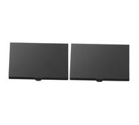 Paquete de 2 soportes para empresas, estuche de metal, organizador de nombres, piezas, mediumx2pcs