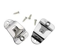 Paquete de 2 soportes para micrófono Mic CB Mic Hanger Clip Micrófono Clip Gancho con tornillos para Motorola Kenwood Mobile Radio