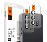 Paquete de 2 Spigen Glass tR EZ Fit Optik Pro Negro - Samsung Galaxy S23 FE