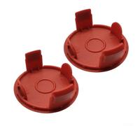 Paquete de 2 tapas de bobina para Bosch ART 24 27 30 Plus SL Series Trimmer Parts Solid ABS Material Quick Snap Fit