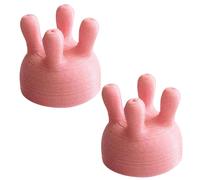 Paquete De 2 Tapas Para Vertedor De Botellas De Leche, Tapas Creativas Para Vertedor De Leche, Vertedor De Leche Rosa, Interesantes Tapas De Cartón De Leche, Accesorios Para Botellas De Leche