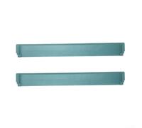 Paquete de 2 tiras raspadoras de goma para aspiradora Karcher WV6 para ventana Plus, escobilla de repuesto de 280 mm para una limpieza eficiente sin rayas (azul)