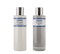 Paquete de 2 tóneres antienvejecimiento + limpiador antienvejecimiento - Repara la piel líneas finas arrugas que reducen los círculos de suciedad con multivitamínicos - Loción tonificante hidratante