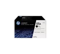 Paquete de 2 toners negros originales HP 05A para Laserjet P2035/P2055