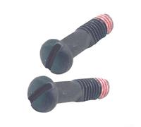 Paquete de 2 tornillos de cabeza plana M6 x 22 mm 251468-5 piezas de repuesto de acero ranurado compatibles con HP457 BDF456 BHP442 DDF485