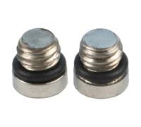Paquete de 2 tornillos de llenado de depósito de freno para modelos de guía SRAM y código, purga de metal con accionamiento Torx para un fácil mantenimiento de bicicletas de montaña