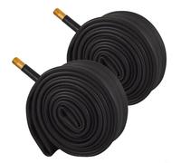 Paquete de 2 tubos de bicicleta de 20 pulgadas de 20 x 1.75-2.125 neumáticos interiores de goma de butilo con válvula de aire para bicicletas eléctricas de montaña y crucero (2 tubos interiores)
