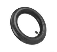 Paquete de 2 tubos interiores de 8.5 pulgadas con válvula recta para la serie Xiaomi Electric Scooter, repuesto de neumático de goma de butilo gruesa para un paseo suave, color negro