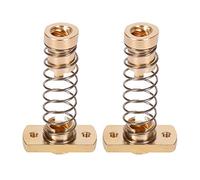 Paquete de 2 tuercas de latón con resorte CR10 Z AXIS T8 para mejorar Ender 3 Ender 3s Ender 3 Pro V2 CR-10 Tornado 3D de 8 mm Acme roscado tuerca de tuerca