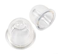 Paquete de 2 unidades de combustible para bombillas de imprimación de 19 mm y 22 mm para McCulloch Motosierra, Soplador, Cortasetos, Piezas de repuesto de plástico, herramientas de jardín