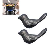 Paquete de 2 unidades de Iron Fish con bolsa: una herramienta de cocina eficaz y segura for añadir hierro a los alimentos. El pez de la suerte for la d e(2 Pcs Bird)