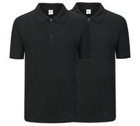 Paquete de 2 Unidades - Polo 100% Algodón Uniforme Laboral Industrial Taller MECÁNICO 2-PO200