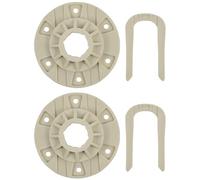 Paquete de 2 unidades W10528947 Kit de cubo impulsado por cesta para Maytag Whirlpool Washer Drive Hub de repuesto AP5665171 W10396887 W10528947VP PS6012095