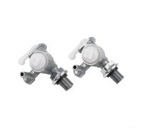 Paquete de 2 válvulas de cierre de tanque de combustible para EY15 para motores EY20 / EY28/ RGX3500 / RGX2400, pieza de repuesto de construcción de plástico de aleación de aluminio, reparación de