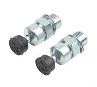 Paquete de 2 válvulas de descompresión de metal para Ms240 Ms260 Ms360 Plus para Fs300 Fs350 Motosierra Desbrozadora Easy Start Número de pieza de repuesto 1128 020 9400 Negro