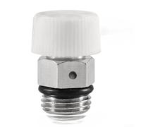 Paquete de 2 válvulas de purga de radiador, válvula de liberación automática de aire del calentador, herramienta eficiente de expulsión de aire, resistente a la corrosión para el hogar y el sistema de