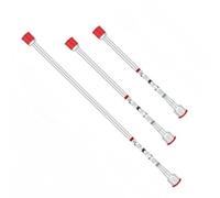 Paquete de 2 varillas de extensión de pulverización de pintura sin aire, aleación de aluminio, puntas de boquilla de acero inoxidable para techos altos, escaleras, pintura