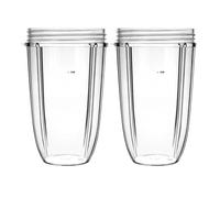 Paquete de 2 vasos de repuesto for licuadora Nutribullet de 32 oz, compatible con Nutribullet de 600 W/900 W.(2pcs 32oz cup)