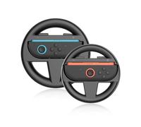 Paquete de 2 volantes compatibles con Nintendo Switch 2 Console JoyCons, ruedas de carreras para Mario Kart 8 Deluxe [Mariokart Switch 2 accesorios de fijación para controlador Joycon] (volantes (2