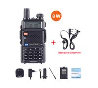 (Paquete de 2) Walkie Talkie UV-5R 8W original UV 5R Estación de radio CB amateur de alta potencia UV5R