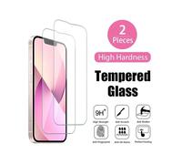 Paquete de 2 X Protectores de pantalla de vidrio templado para iPhone 16 Plus