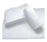 Paquete de 20 alfombrillas de baño para HOTEL - color blanco - 700 g/m²