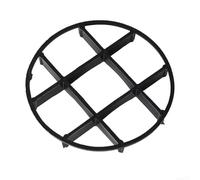 Paquete de 20 almohadillas de drenaje ABS para plantas en maceta para ayudar en la gestión del agua y evitar zonas de raíces compactadas (12 cm)