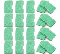 Paquete de 20 almohadillas de eliminación de amoníaco para acuario, 12 almohadillas de filtro de fibra de algodón de 2.85 pulgadas para filtros Eheim Classic 306/307/406/407, uso en agua dulce y