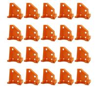 Paquete De 20 Arandelas Para Instalación En El Piso Preferencias De Tamaño Doble 1/4 Pulgadas Y Pulgada Tres Caras Shih Tzus Estabilidad DC Varios Materiales De Piso Simple