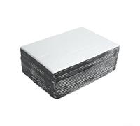 Paquete de 20 autos para aplicaciones automotrices de primera calidad | Alfombrilla de protección térmica ignífuga hecha para amortiguación de ruido de la puerta del maletero, capó del motor