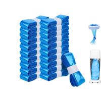 Paquete de 20 bolsas de basura de 4,5 m de largo, bolsas perfumadas para desechar pañales, compatibles con todos los modelos de cubos de basura, previenen bacterias