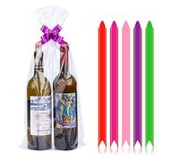 Paquete de 20 bolsas de celofán transparente de Pascua de 9 x 20 pulgadas, incluye 20 bolsas de canasta, 20 unidades, juego de lazos perfecto para regalo de Pascua del día de San Valentín, regalos,