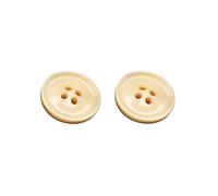 Paquete de 20 botones de resina de 4 agujeros en forma de cúpula de estilo vintage (10-25mm) - para abrigos & abrigos de tweed