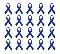 Paquete de 20 broches de aleación de servicio público con diseño ligero para campañas de concienciación, eventos de concienciación, talla única, como se describe