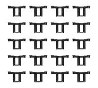 Paquete de 20 clips de eliminación de barro para panel solar para una generación de energía mejorada (33 mm)