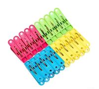 Paquete de 20 clips selladores de bolsas para cocina, clips de almacenamiento de alimentos para sellar chips, harina, bolsas de galletas, abrazadera de bolsa de plástico para frescura de despensa