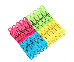 Paquete de 20 clips selladores de bolsas para cocina, clips de almacenamiento de alimentos para sellar chips, harina, bolsas de galletas, abrazadera de bolsa de plástico para frescura de despensa