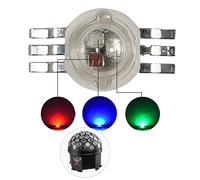 Paquete de 20 Cuentas RGB 3IN1 de 9W, Chip LED, Bombilla para Luces de Escenario